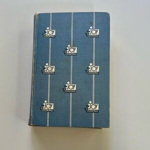 The Joy of Cooking Cookbook - Blue Cover